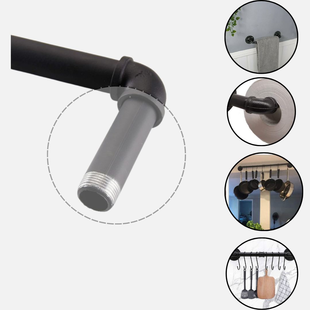 3/4 Inch BSP Raw Malleable Iron Threaded Pipe – 2.5 cm to 40 cm - photo 3