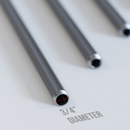 3/4 Inch BSP Raw Malleable Iron Threaded Pipe – 2.5 cm to 40 cm - photo 8