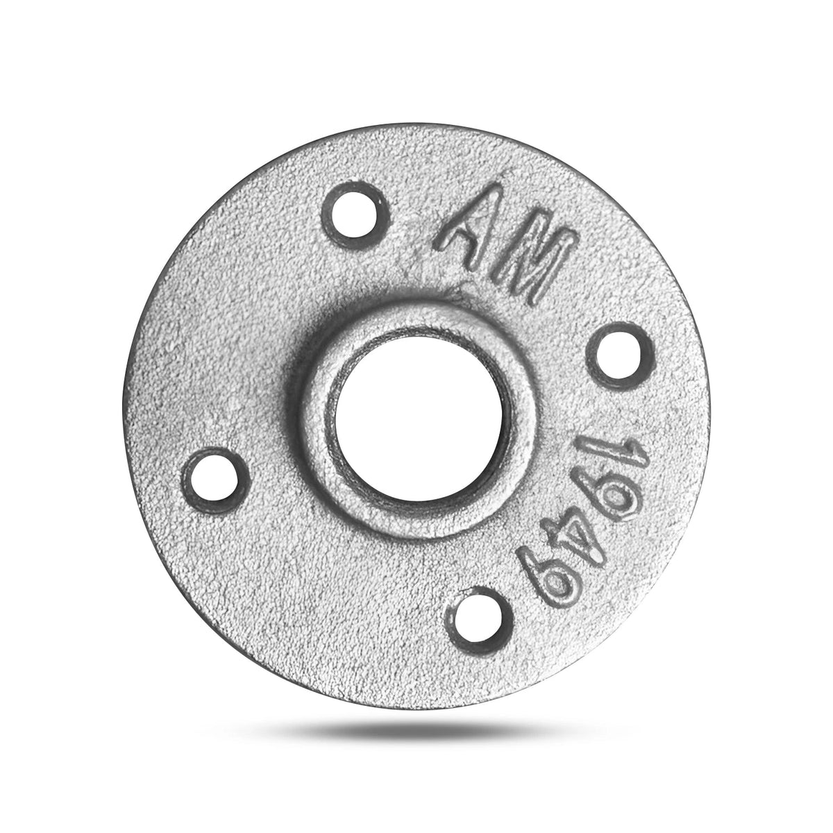 3/4 Inch Galvanised Malleable Iron Floor Flange - Single
