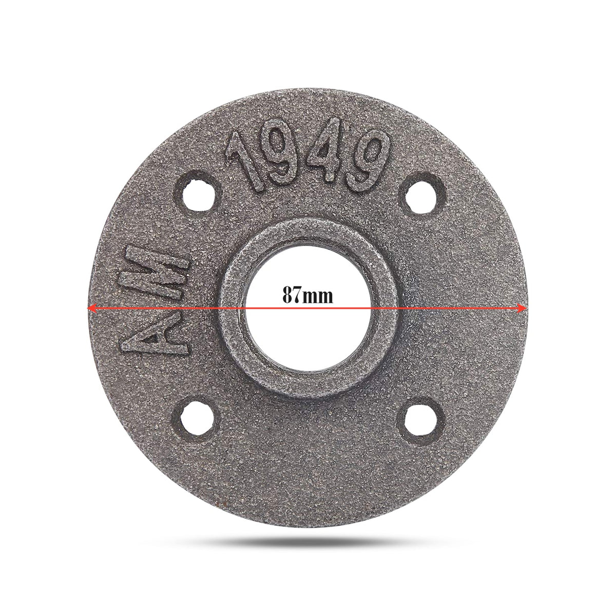 3/4 Inch Galvanised Malleable Iron Floor Flange - photo 2