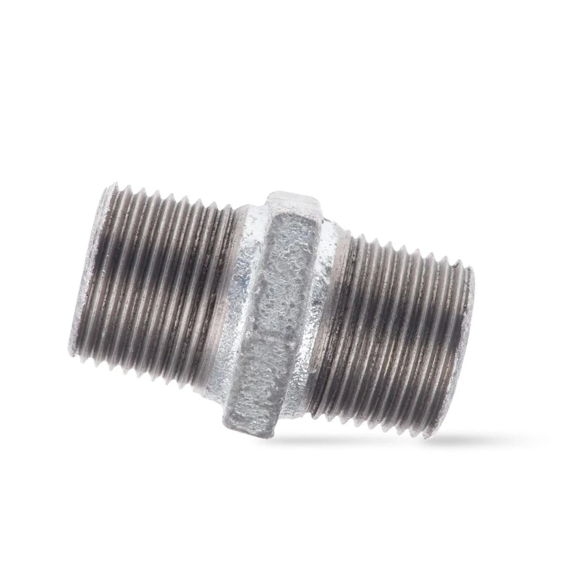 3/4 Inch Galvanised Malleable Iron Hex Nipple - photo 2