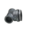 3/4 Inch Galvanised Malleable Iron Tee Connector with Nut