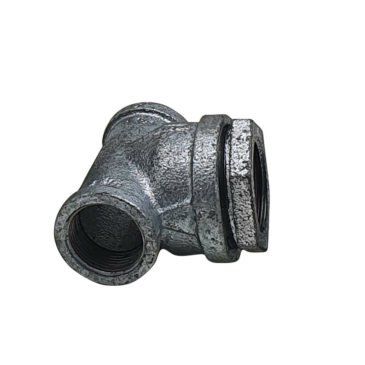 3/4 Inch Galvanised Malleable Iron Tee Connector with Nut