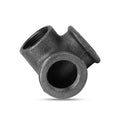 3/4 Inch Malleable Iron 3 Way Corner Pipe Fitting Raw - Single