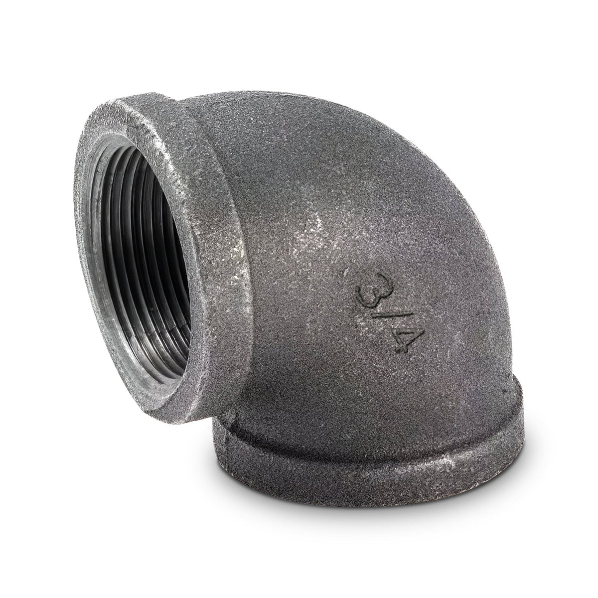 3/4 Inch Malleable Iron 90 Degree Elbow Raw - photo 5