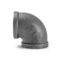 3/4 Inch Malleable Iron 90 Degree Elbow Raw - Single