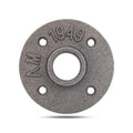 3/4 Inch Malleable Iron Floor Flange Raw - Single