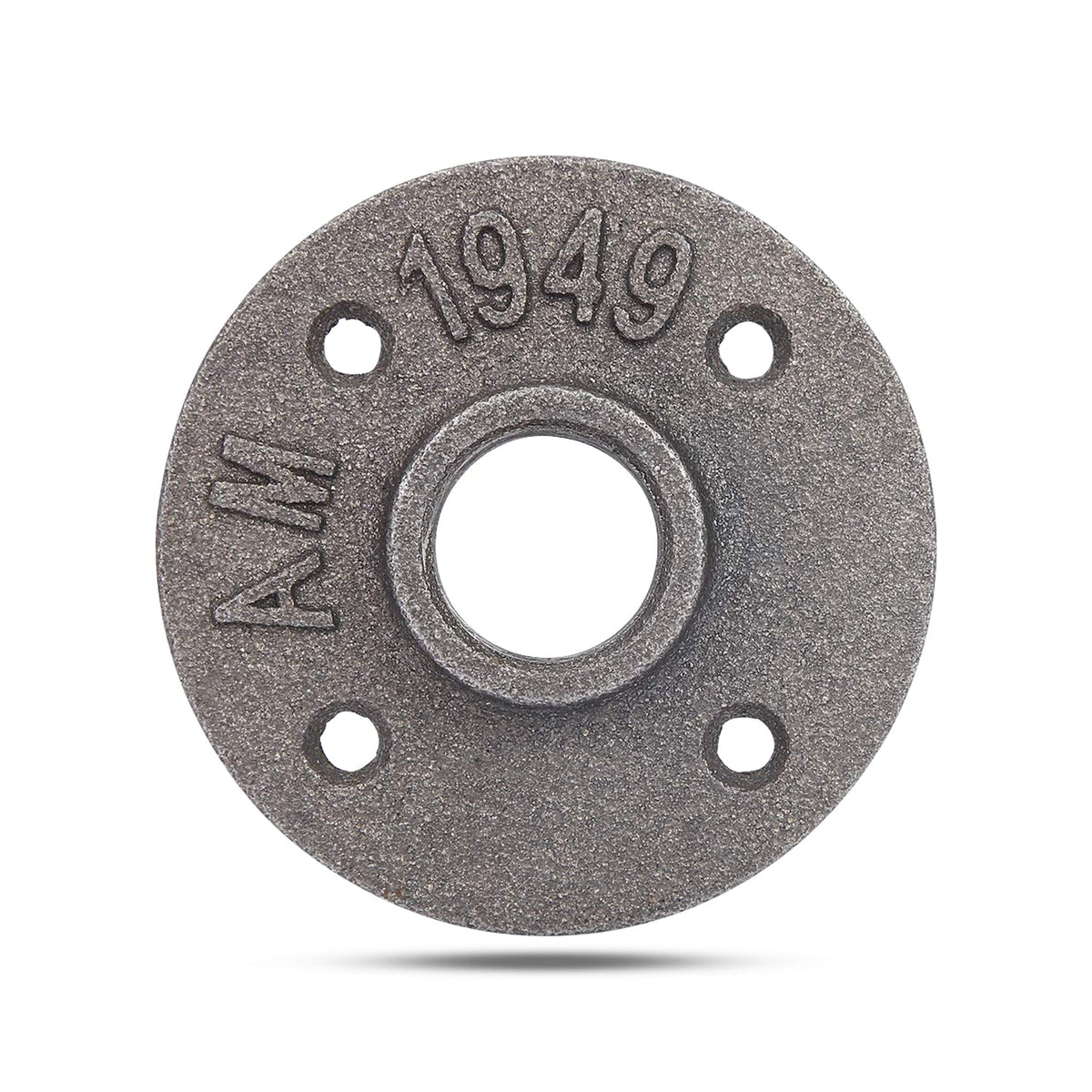 3/4 Inch Malleable Iron Floor Flange Raw - Single