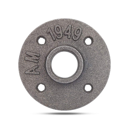 3/4 Inch Malleable Iron Floor Flange Raw - Single