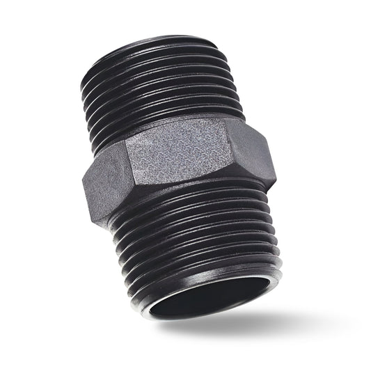 3/4 Inch Malleable Iron Hex Nipple Raw - photo 2
