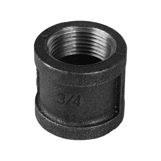 3/4 Inch Malleable Iron Straight Coupling Raw - photo 2