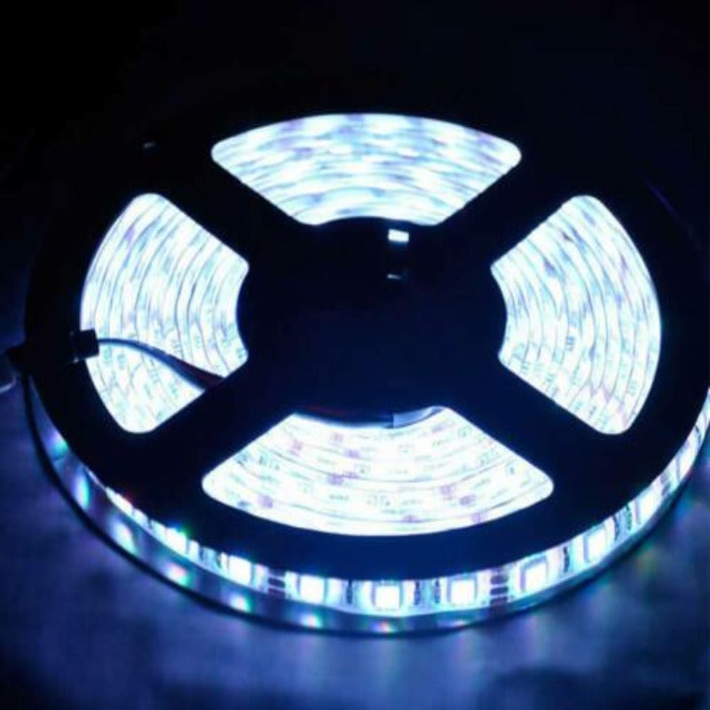 Cool White LED Strip Light 5m – 12V 3528, 300 LEDs, Splash Proof - photo 2