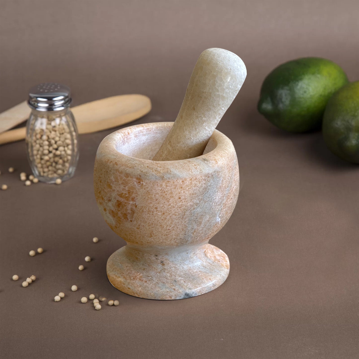 Set of Premium Pestle and Mortar Spice Herb Crusher ~1219