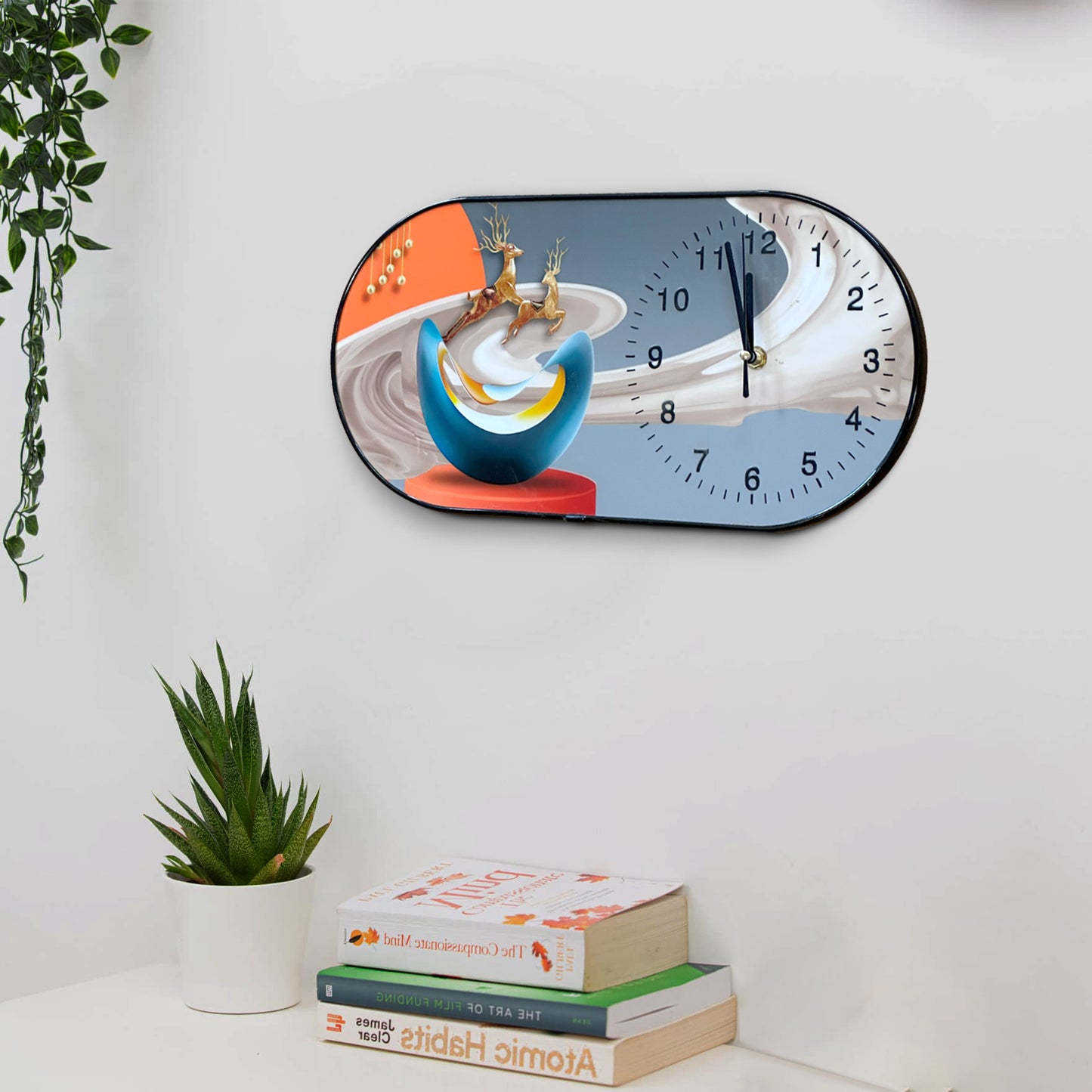  wall clock battery operated