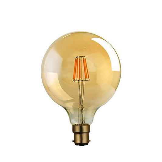LED G125 8W Vintage Filament Dimmable E27 Globe Bulb ~1331
