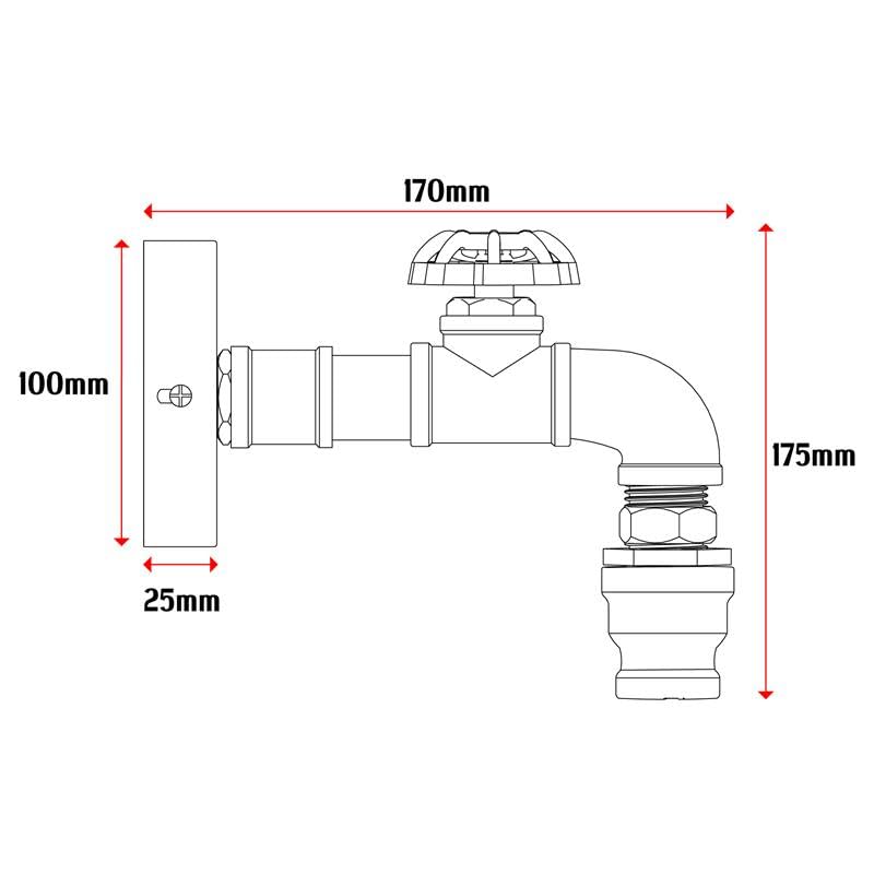 wall water lamp light lights