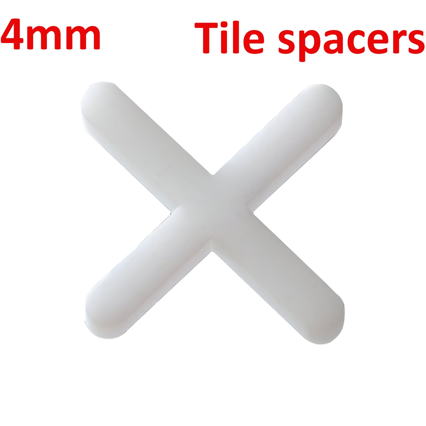 Slab Spacers Plastic Cross Shaped Tile Positioning DIY Paving Tiling ~1270