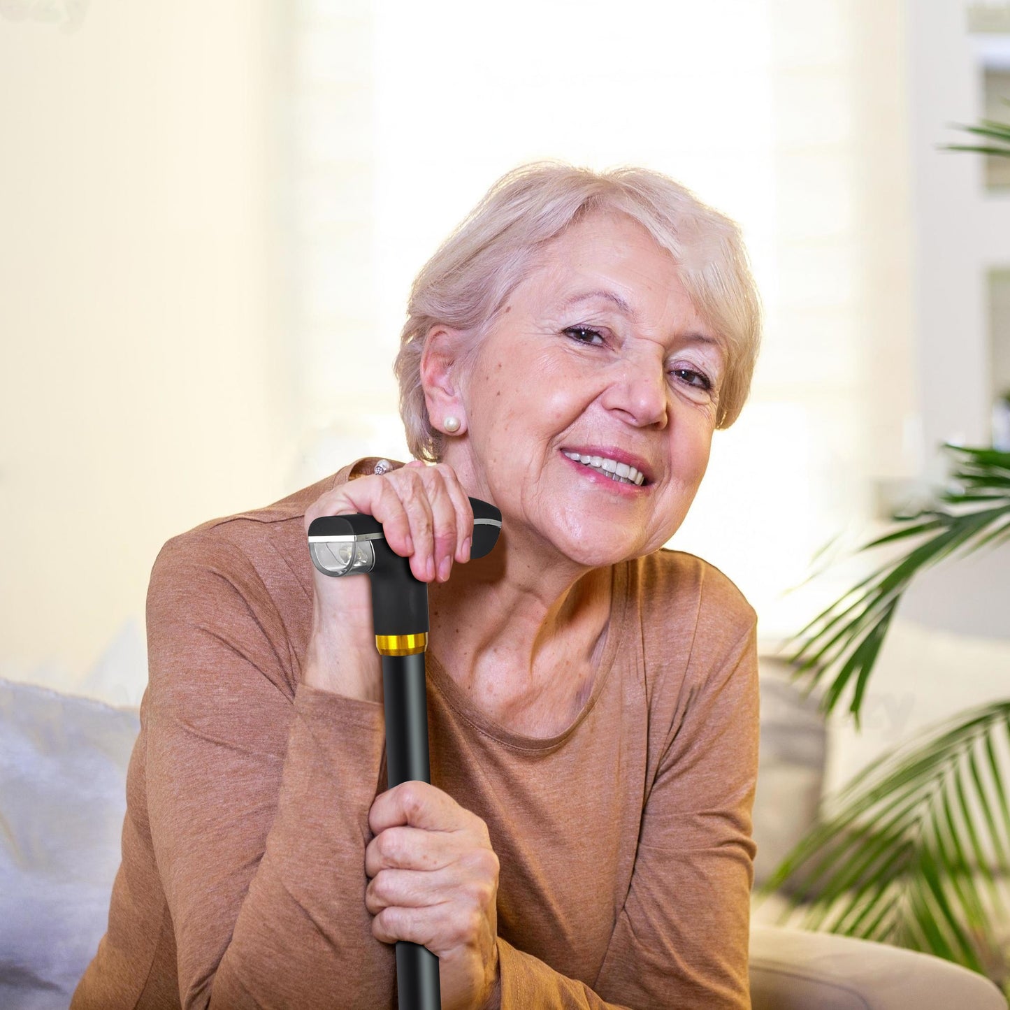 adjustable walking cane