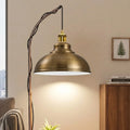 Plug-In Swag Pendant Light – 4 m Cable, On/Off Switch, Curvy Dome Shade