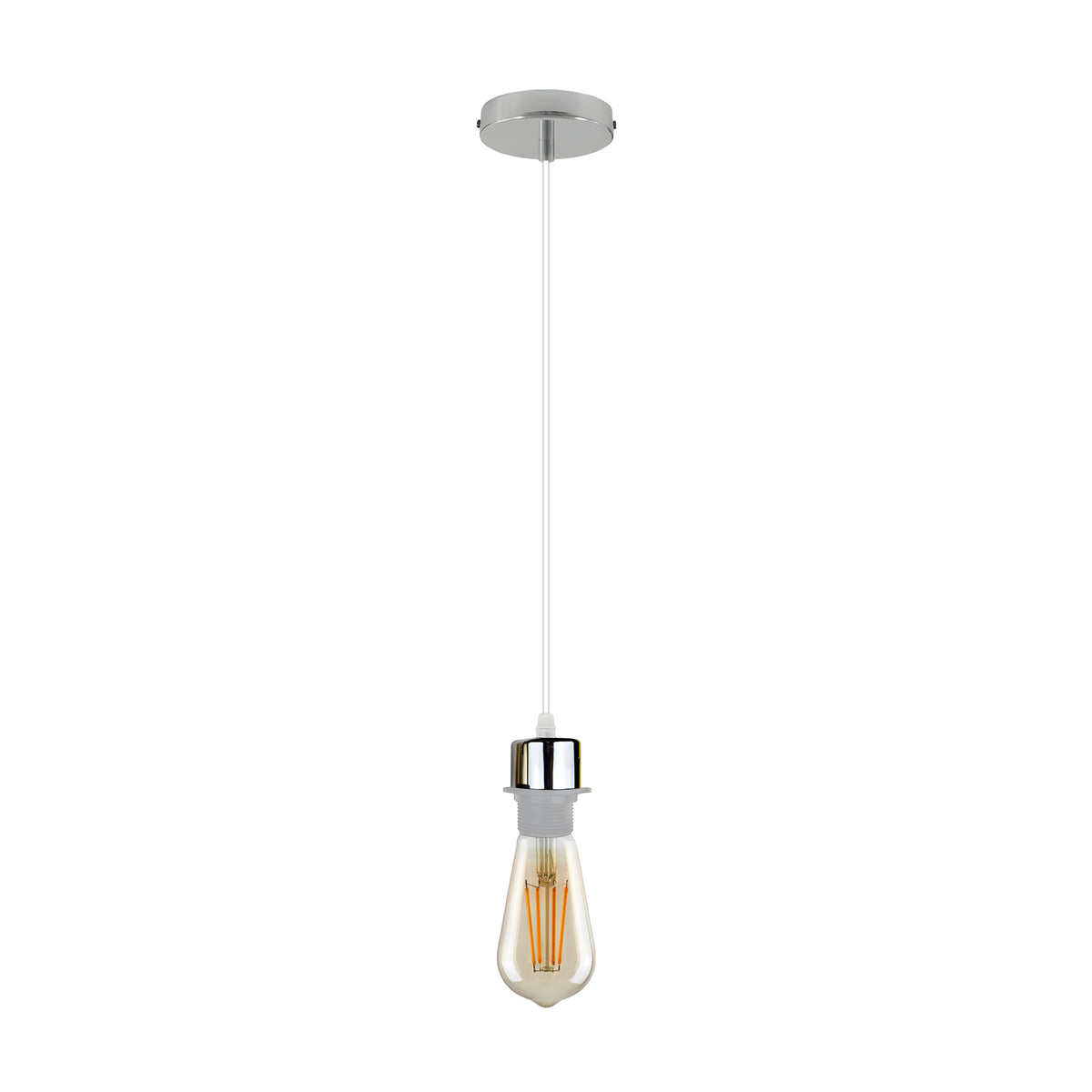 Pendant Light Fitting – E27 Holder, 1 m Cable, Single or Packs - photo 16