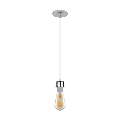 Pendant Light Fitting – E27 Holder, 1 m Cable, Single or Packs - photo 16