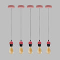 Pendant Light Fitting – E27 Holder, 1 m Cable, Single or Packs