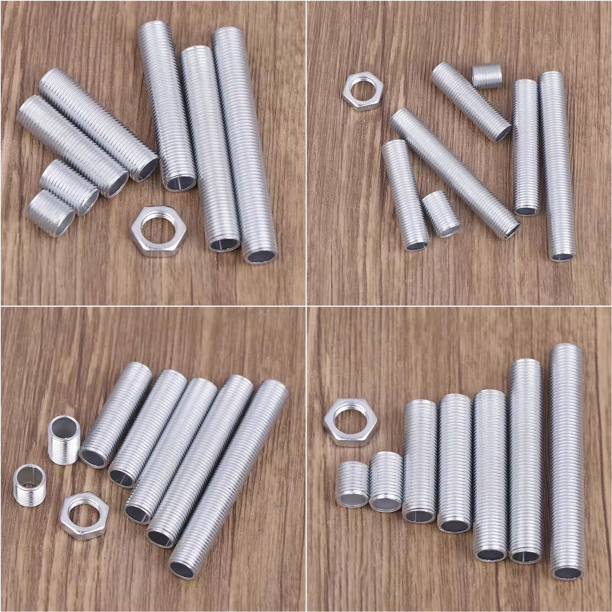 M10 Hollow Aluminium Lamp Tube 60 mm – Pack of 5 - photo 4