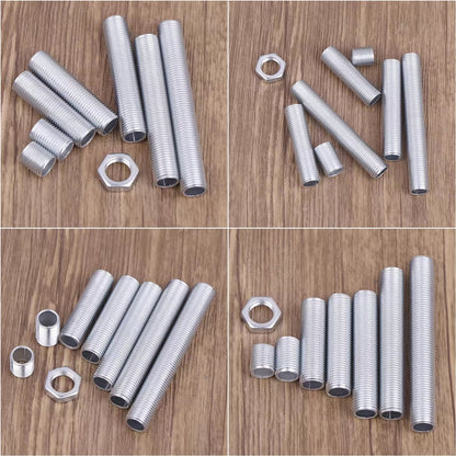 M10 Hollow Aluminium Lamp Tube 80 mm – Pack of 5 - photo 4