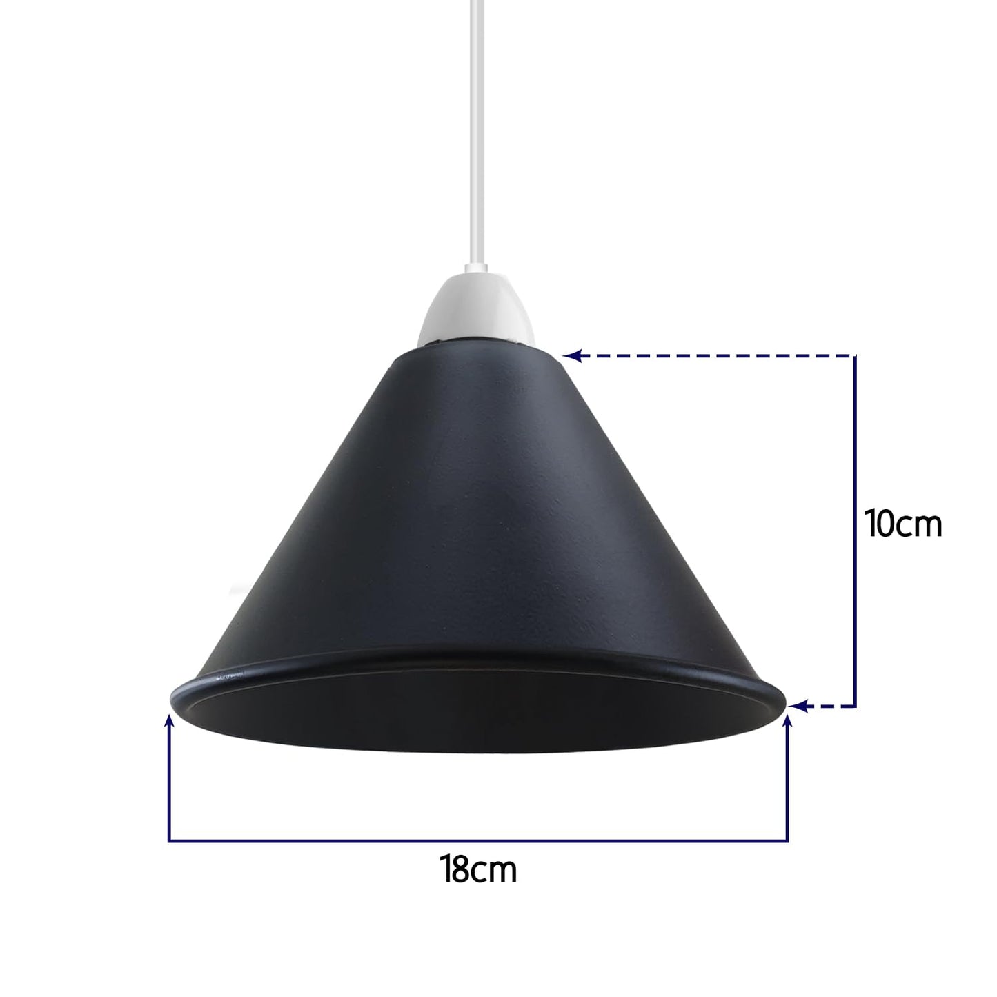 LEDSone Modern Ceiling Light Shade Set of 2