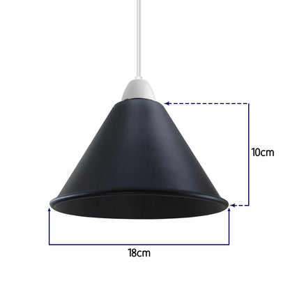 LEDSone Modern Ceiling Light Shade Set of 2