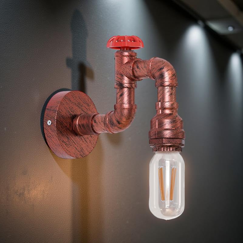 vintage rustic tap lamp light