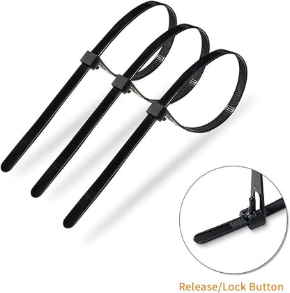 cable ties tie reusable velcro