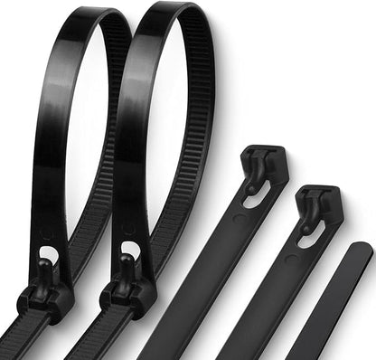 cable small black ties reusabl