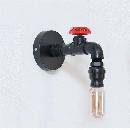 retro indoor pipe lamp light