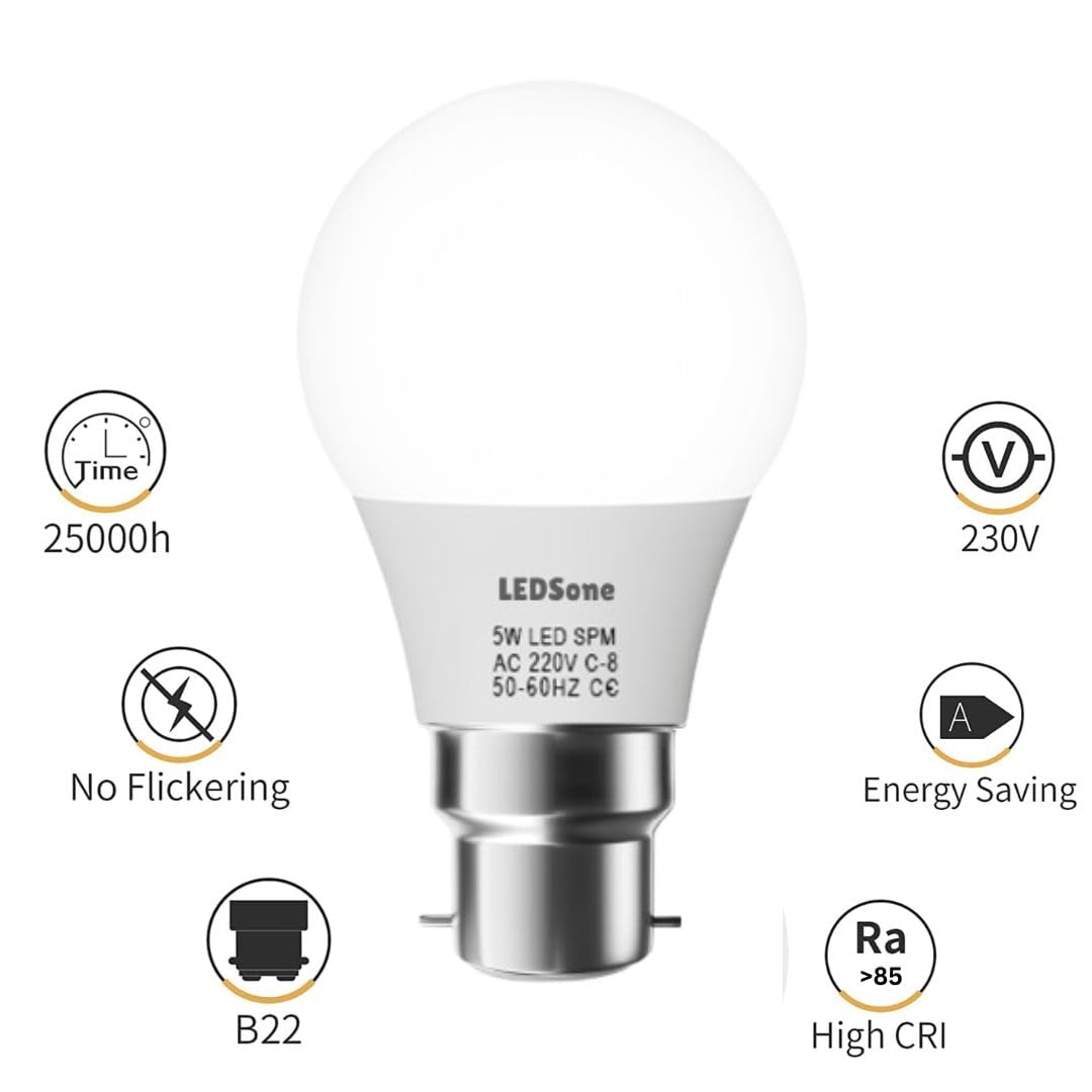 60W Equivalent, Warm White Bulb ~ 1327
