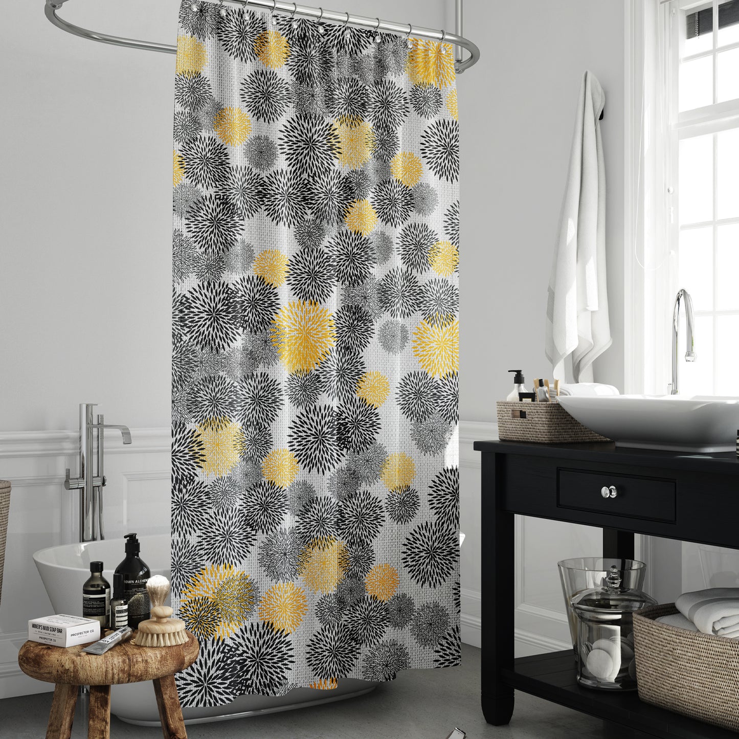 waterproof shower curtain