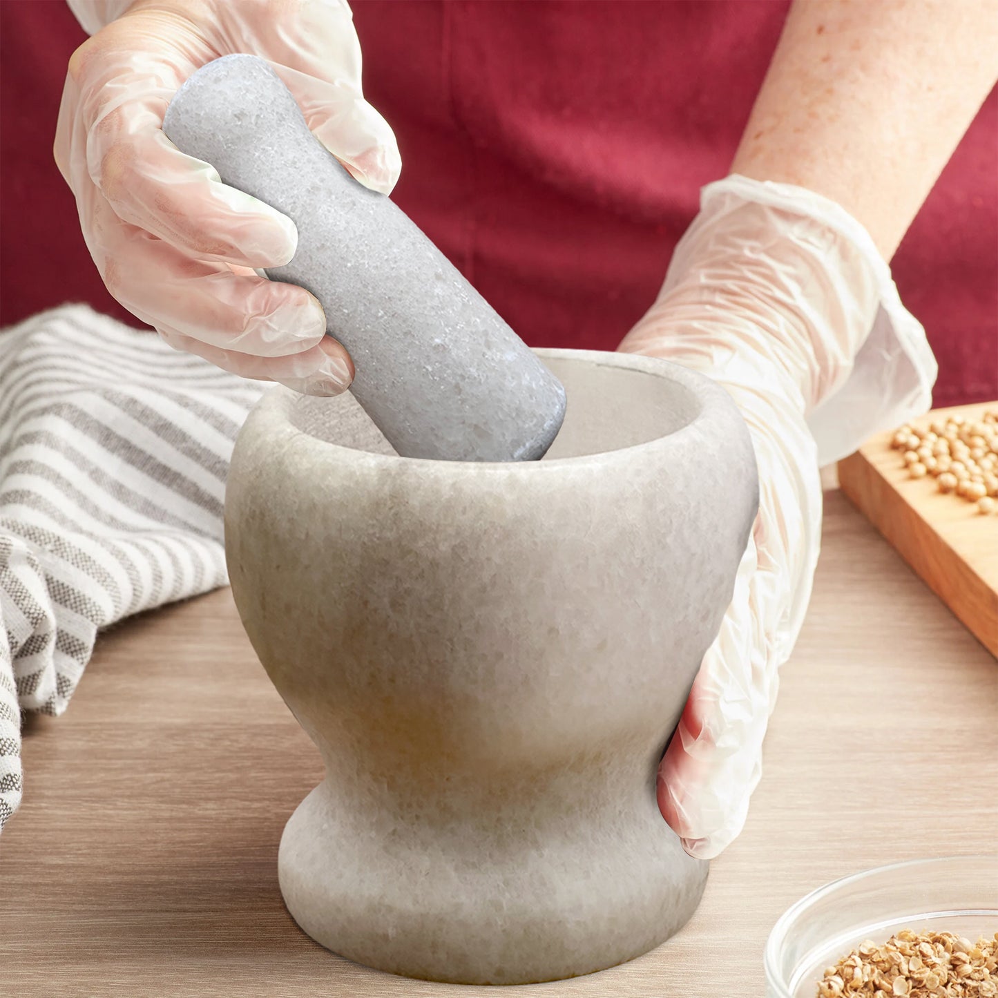 Premium Pestle and Mortar