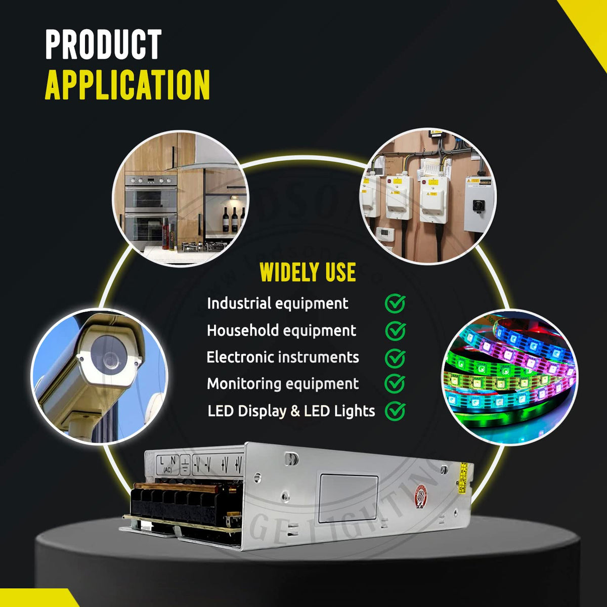 5V IP20 Enclosed Switching Power Supply – 10W to 300W - photo 3