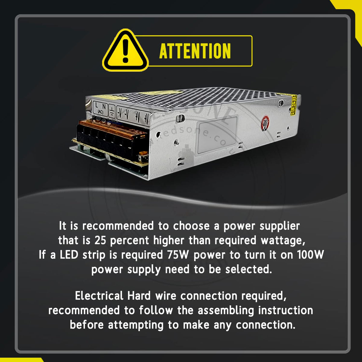 5V IP20 Enclosed Switching Power Supply – 10W to 300W - photo 8
