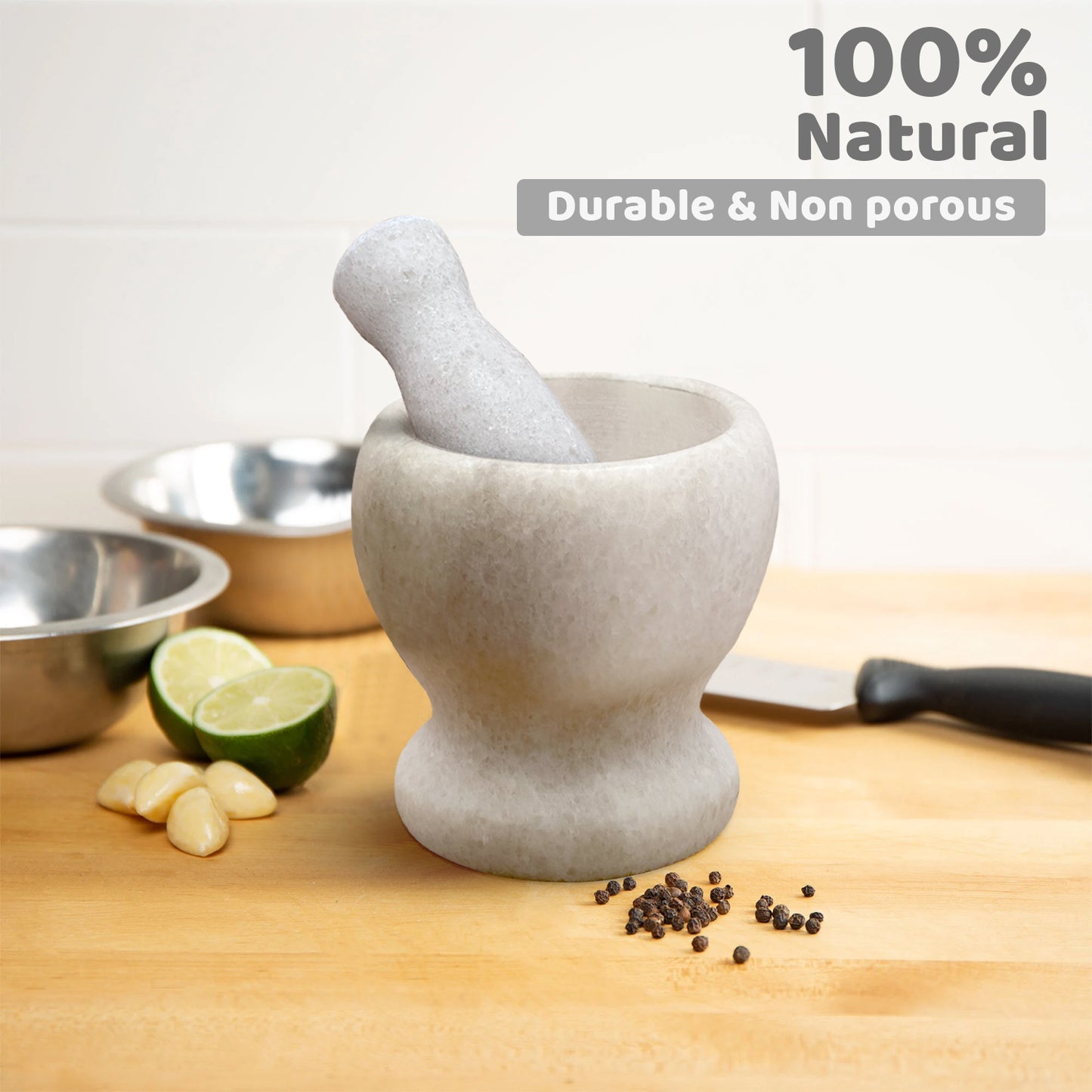 Granite Pestle and Mortar