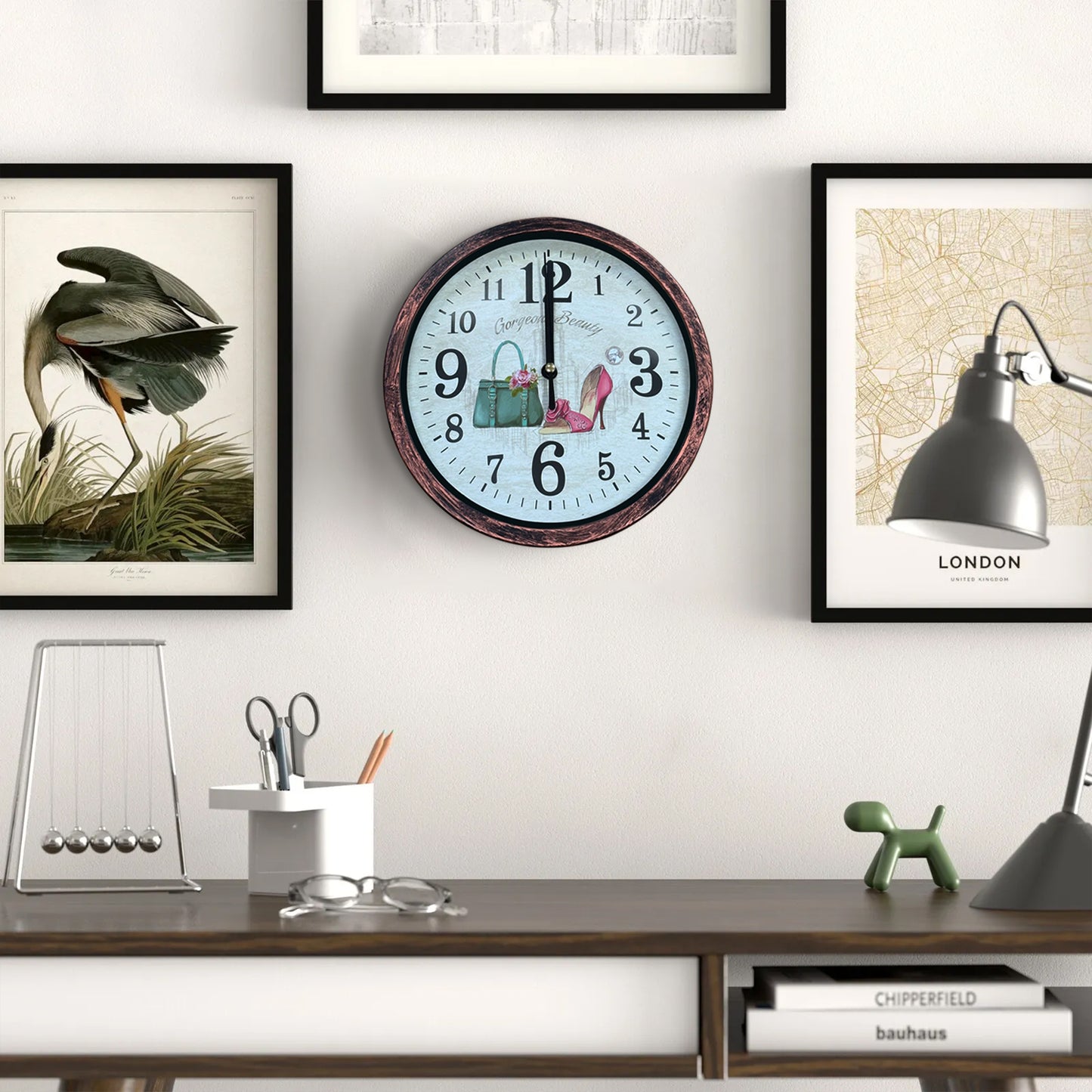 unique wall clocks for kitchen