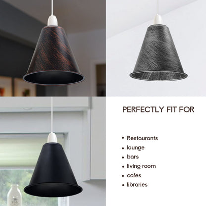 LEDSone Modern Ceiling Light Shade Set of 2