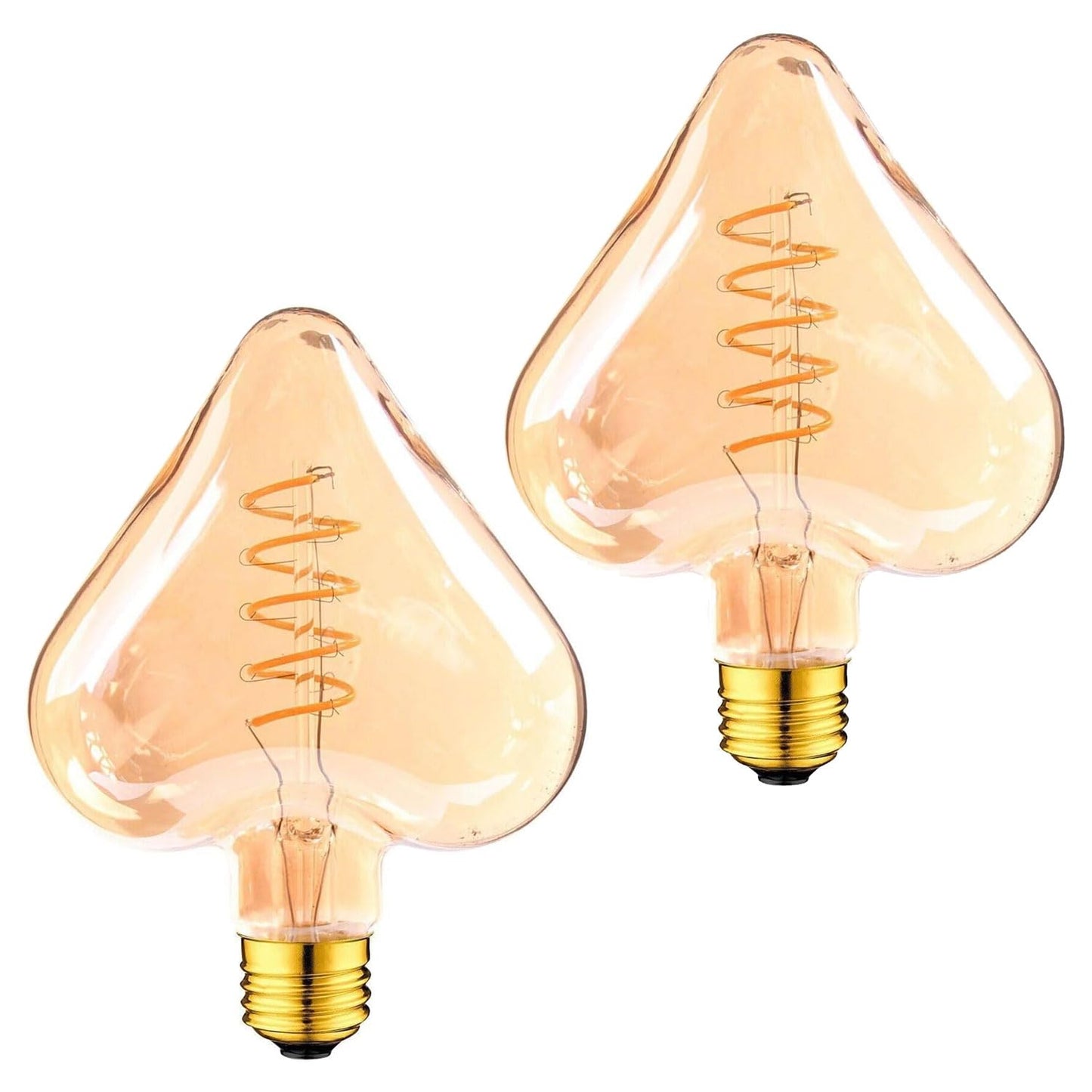 LED G125 4W E27 Globe Bulb Edison Spiral Filament Screw~1330