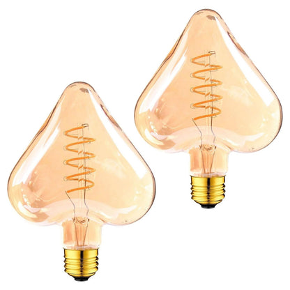 LED G125 4W E27 Globe Bulb Edison Spiral Filament Screw~1330