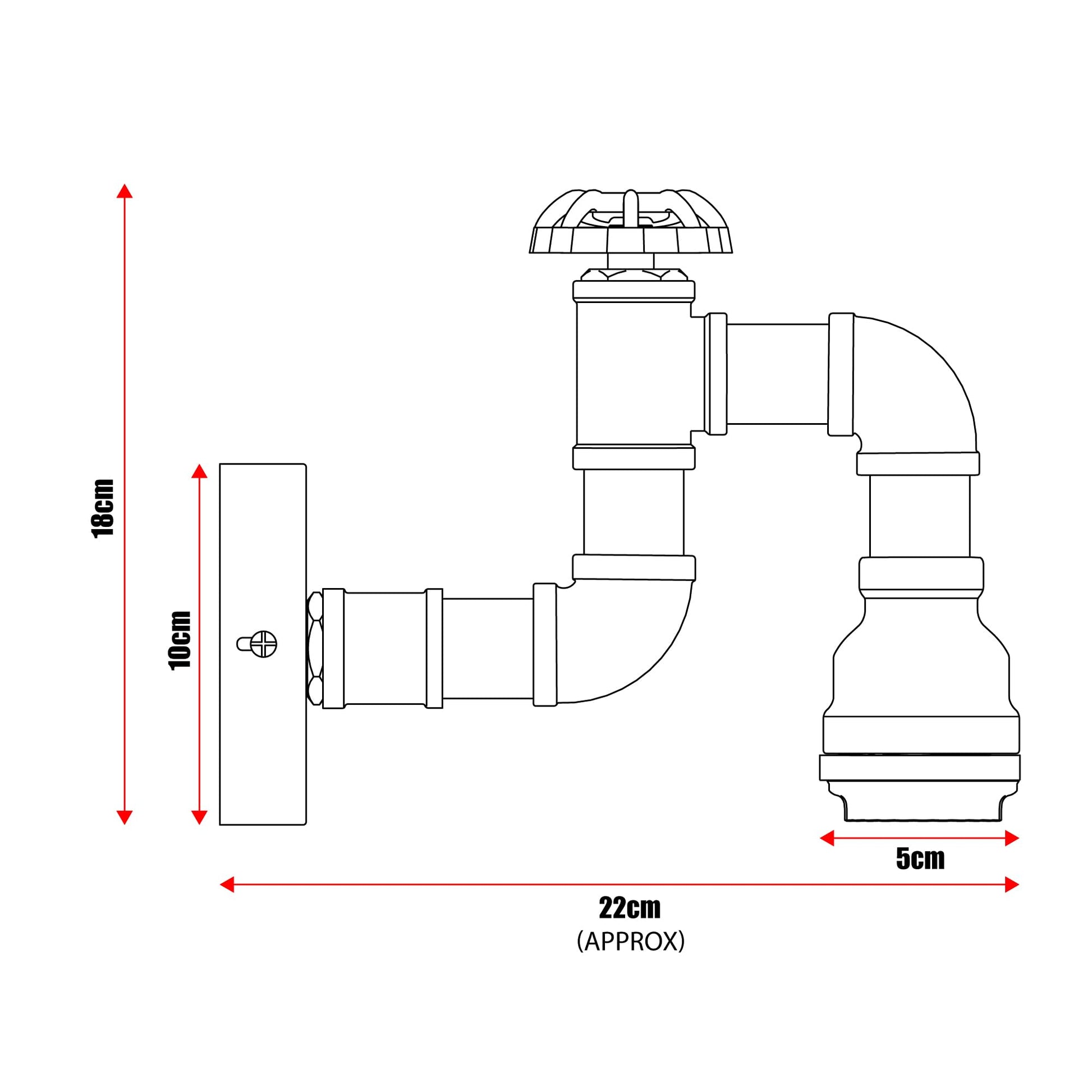 tap industrial lights lamp
