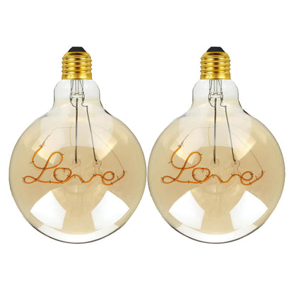 LED E27 Bulb G125 4W Music Music Filament Screw Bulb~1329