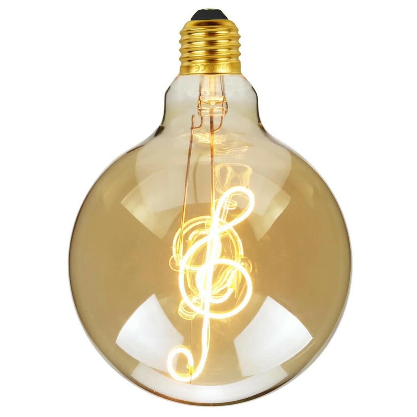 LED G125 4W E27 Globe Bulb Edison Spiral Filament Screw~1330