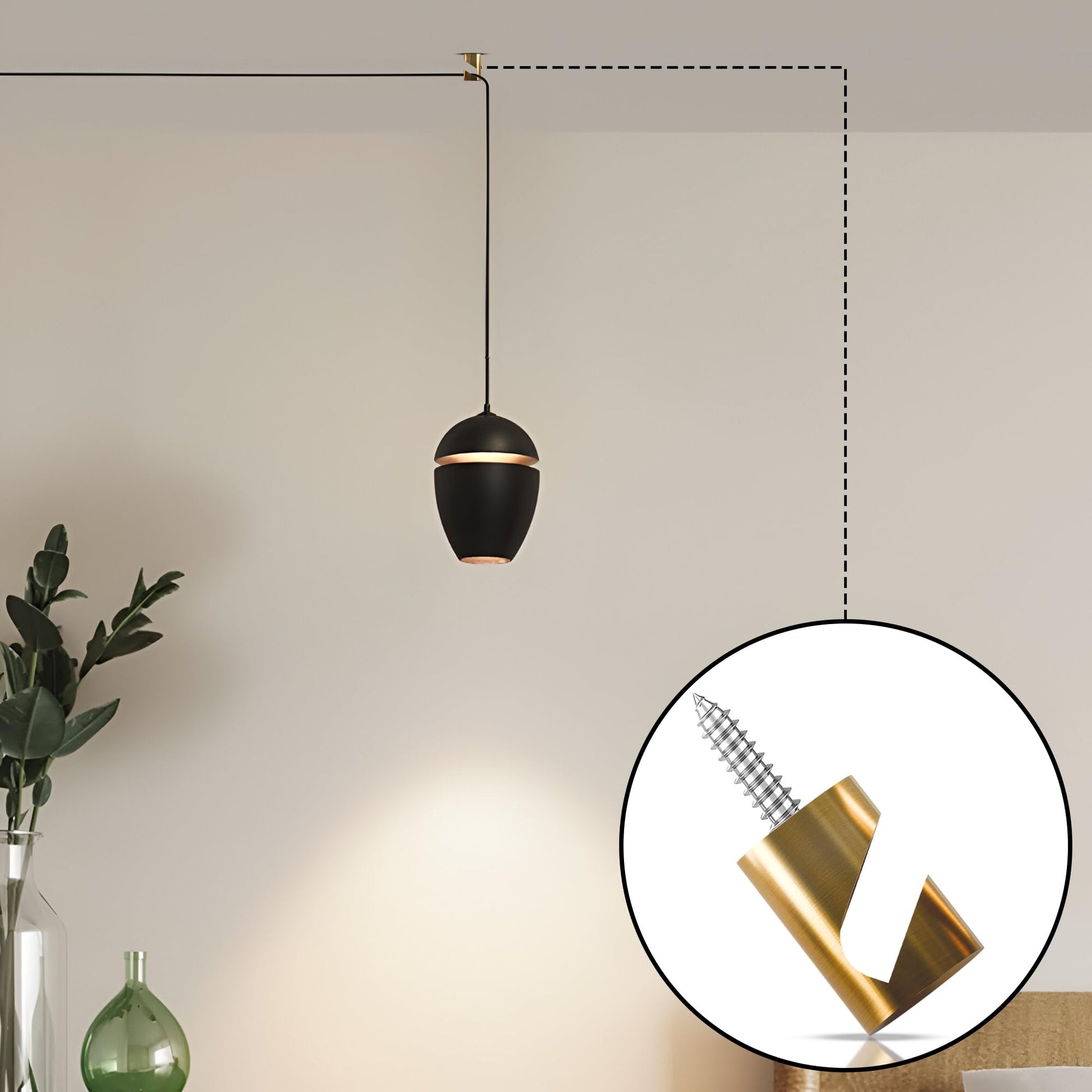 hooks for mount ceiling swag