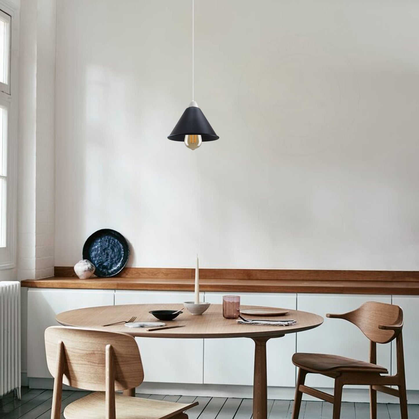 LEDSone Modern Ceiling Light Shade Set of 2