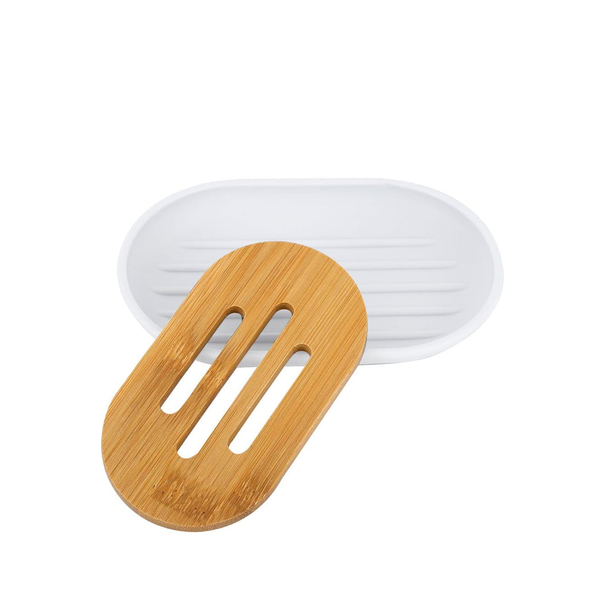 Bathroom Accessory Set with Bin & Toilet Brush – 6 or 7 Pieces, Round or Square - photo 11